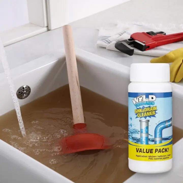 1+1 GRATIS | WildTornado™ | Effektive Reinigung für Spüle und Waschbecken für mühelose Sauberkeit