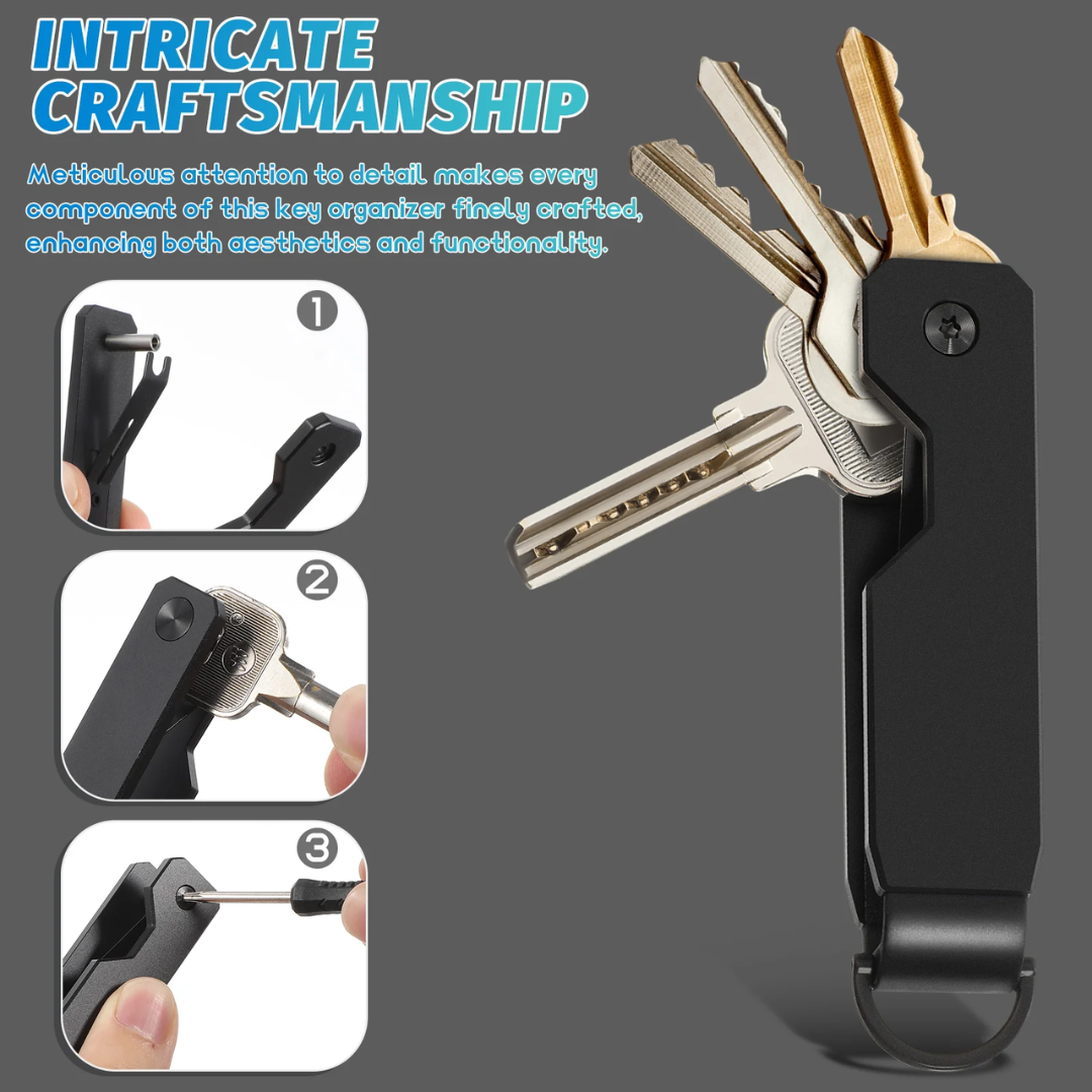 NeatKeys™ | Taschen-Sicherheits-Schlüsselhalter