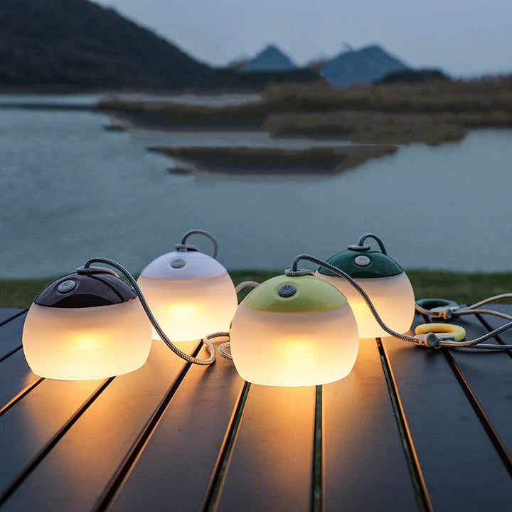 LumeCamp™ |  Die perfekte Retro-LED-Campinglampe für jedes Abenteuer!