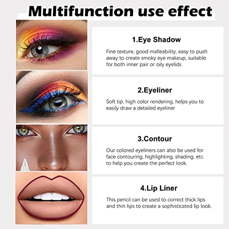 1+1 GRATIS | VividLiner™ | Langanhaltender, wasserfester Augen- und Lippenstift