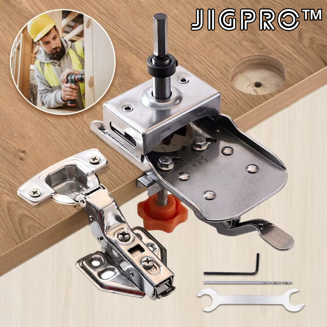 JigPro™ | Scharnier-Bohrlehren-Satz