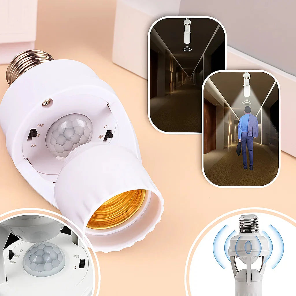 1+1 GRATIS | SmartSense™ | Bewegungsaktivierte E27-Lampenfassung