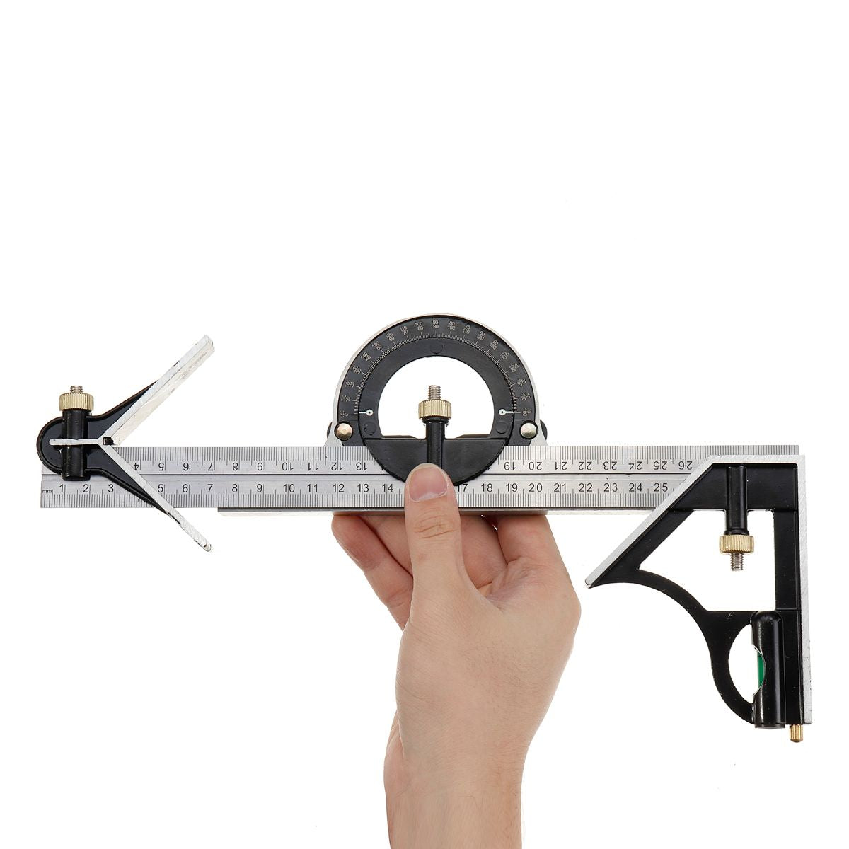AdjustiRuler | Multifunktionale Kombination aus beweglichem Winkellineal-Set