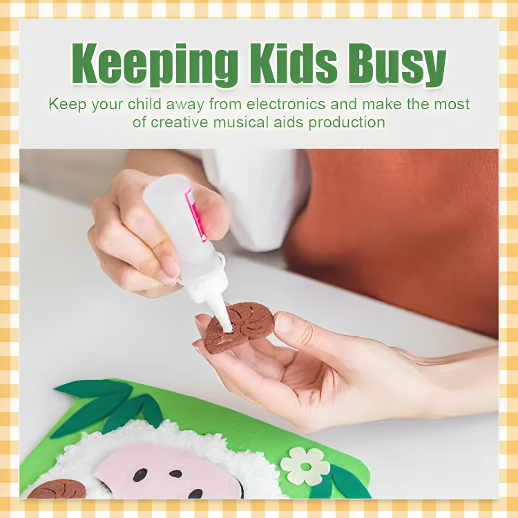 KreativKit™ | DIY Embroidery Doll Kit for Kids — Entfessele spielerische Kreativität und Stolz in kleinen Händen!