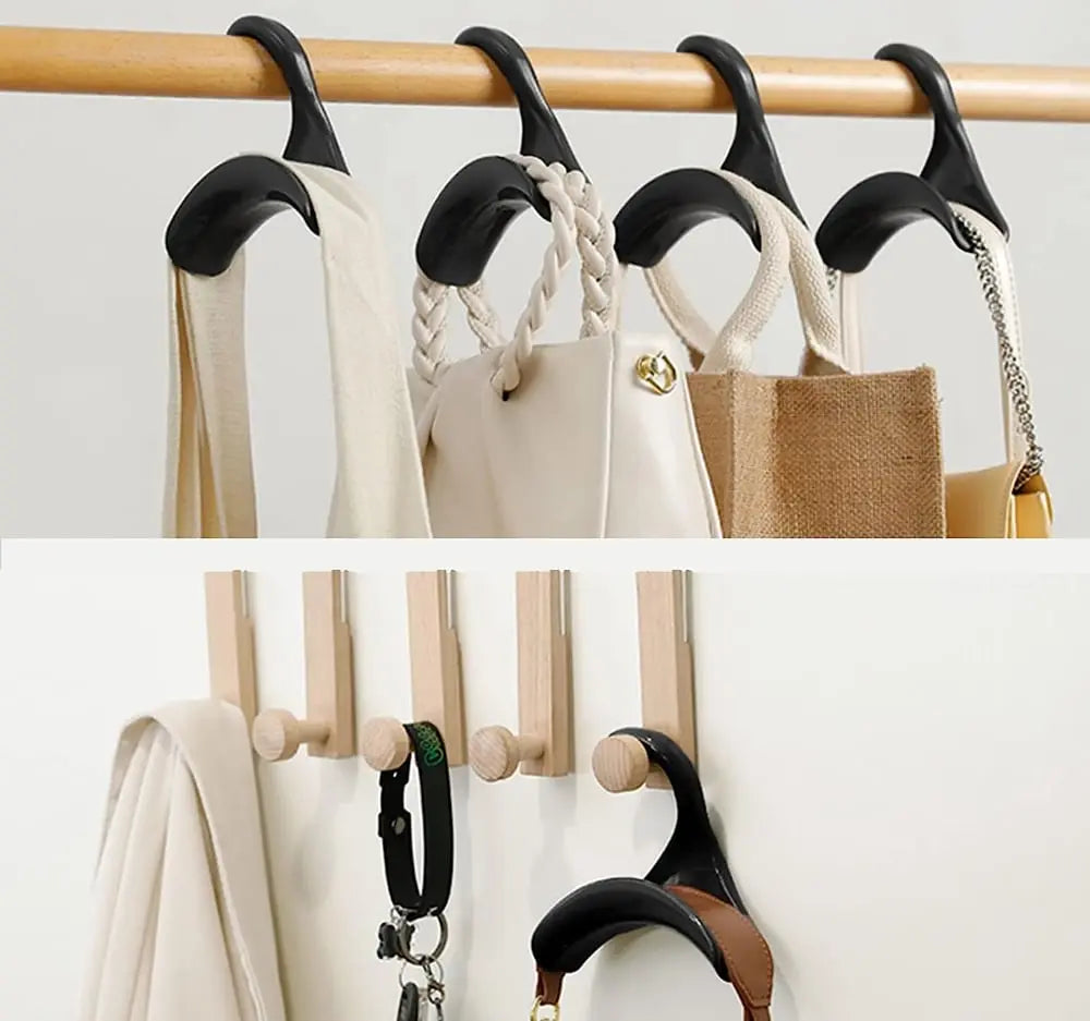 50% RABATT | HandBagGuard™ | Set mit 5 gebogenen Taschenhaltern | 5 Stück