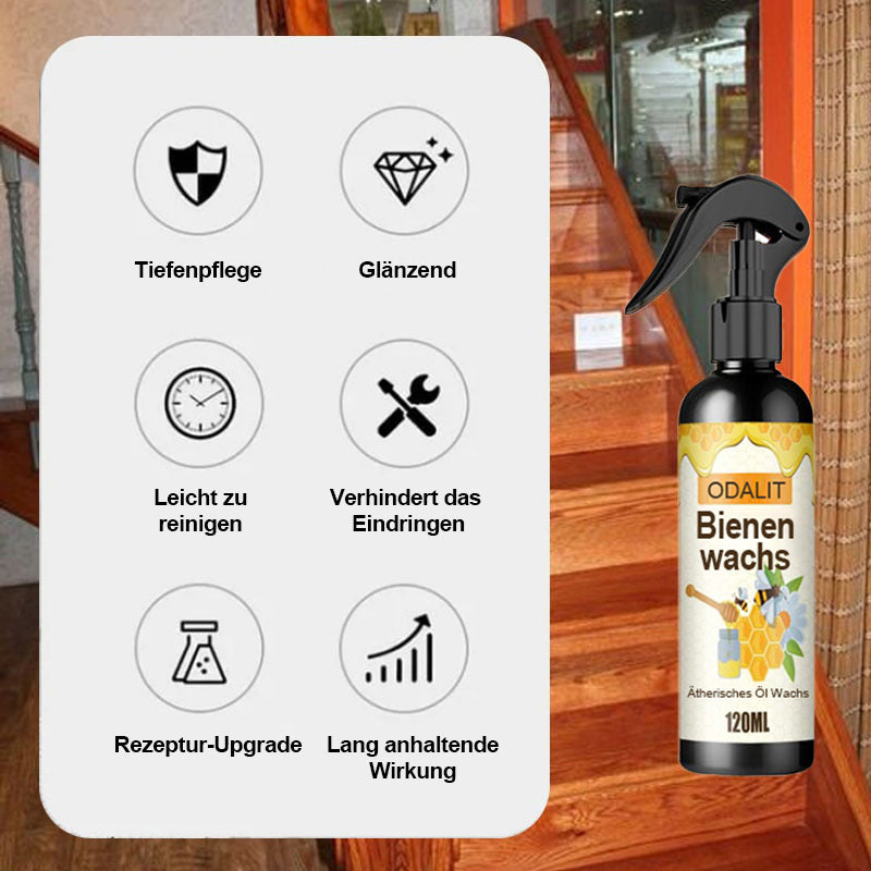 1+1 Gratis | HiveGlow™ | Natürlicher mikromolekularer Bienenwachs-Spray
