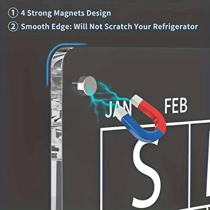 MagnetoPlaner™ | Schluss mit Chaos & Stress – erlebe grenzenlose Übersicht und pure Kontrolle!