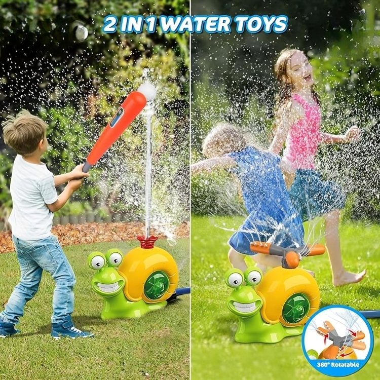 50% Rabatt | SnailSplash™ | Aktives Wasserspiel, das die Kinder stundenlang fesselt!
