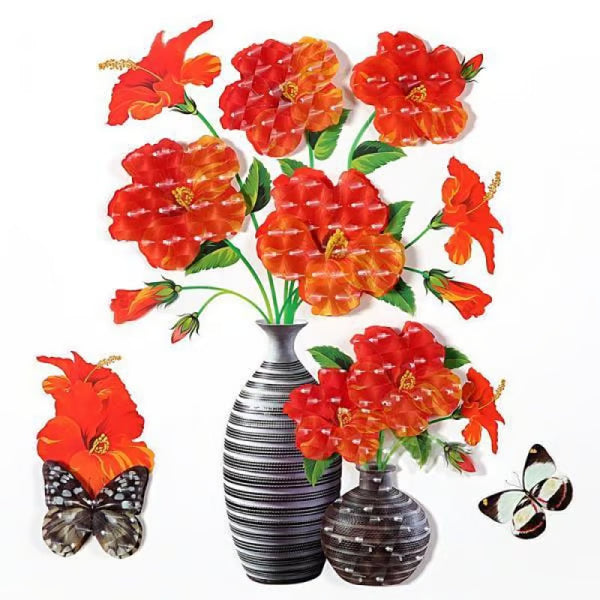 1+2 GRATIS | DecoBloom™ | 3D Vasen-Sticker