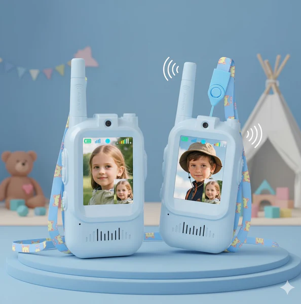 50% RABATT | EchoBuddy™ | Video-Walkie-Talkies – Sichere Bild- & Sprachverbindung für Kinder