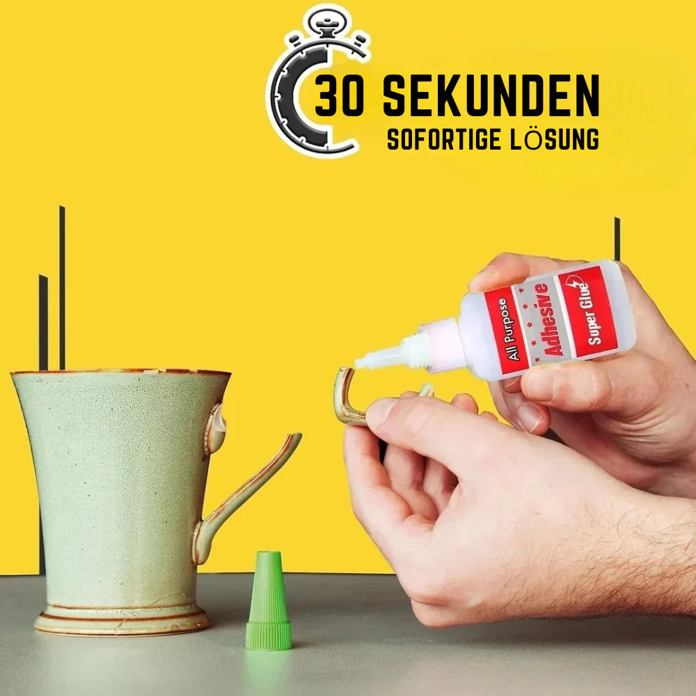 1+1 Gratis | Bondix™ | Vielseitiger Sekundenkleber für schnelle und starke Reparaturen
