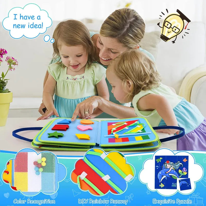 LearnBoard | Lerntafel aus Filz für die Früherziehung