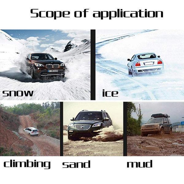 1+1 GRATIS | SnowGripX™ | Maximale Traktion, volle Kontrolle auf Eis und Schnee!