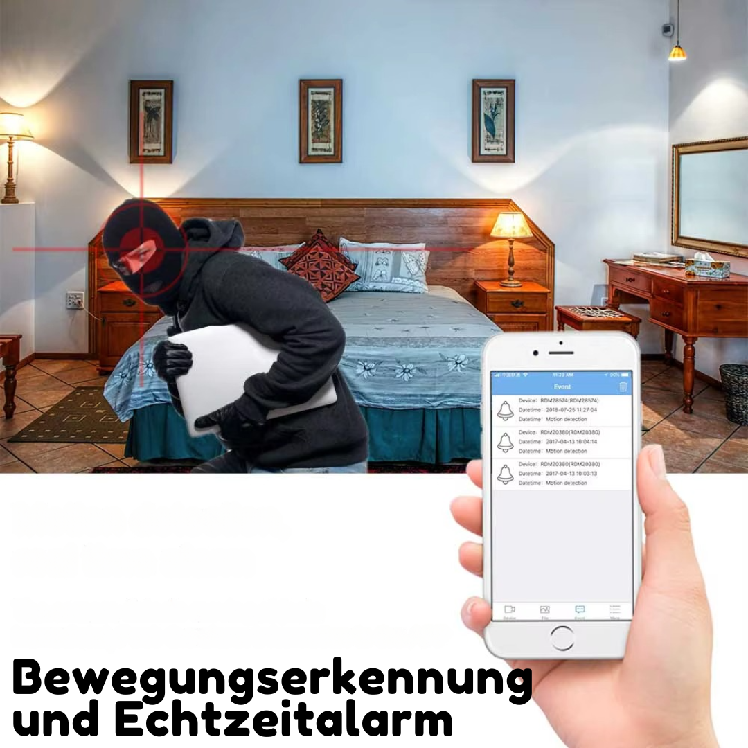 50 % Rabatt | Camora™ | Drahtlose intelligente Kamera für sichere Überwachung