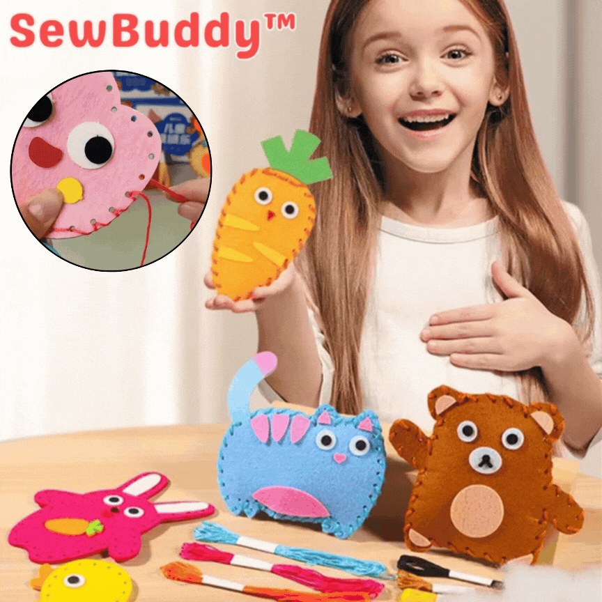 50% Rabatt | SewBuddy™ | Kinder-Nähset