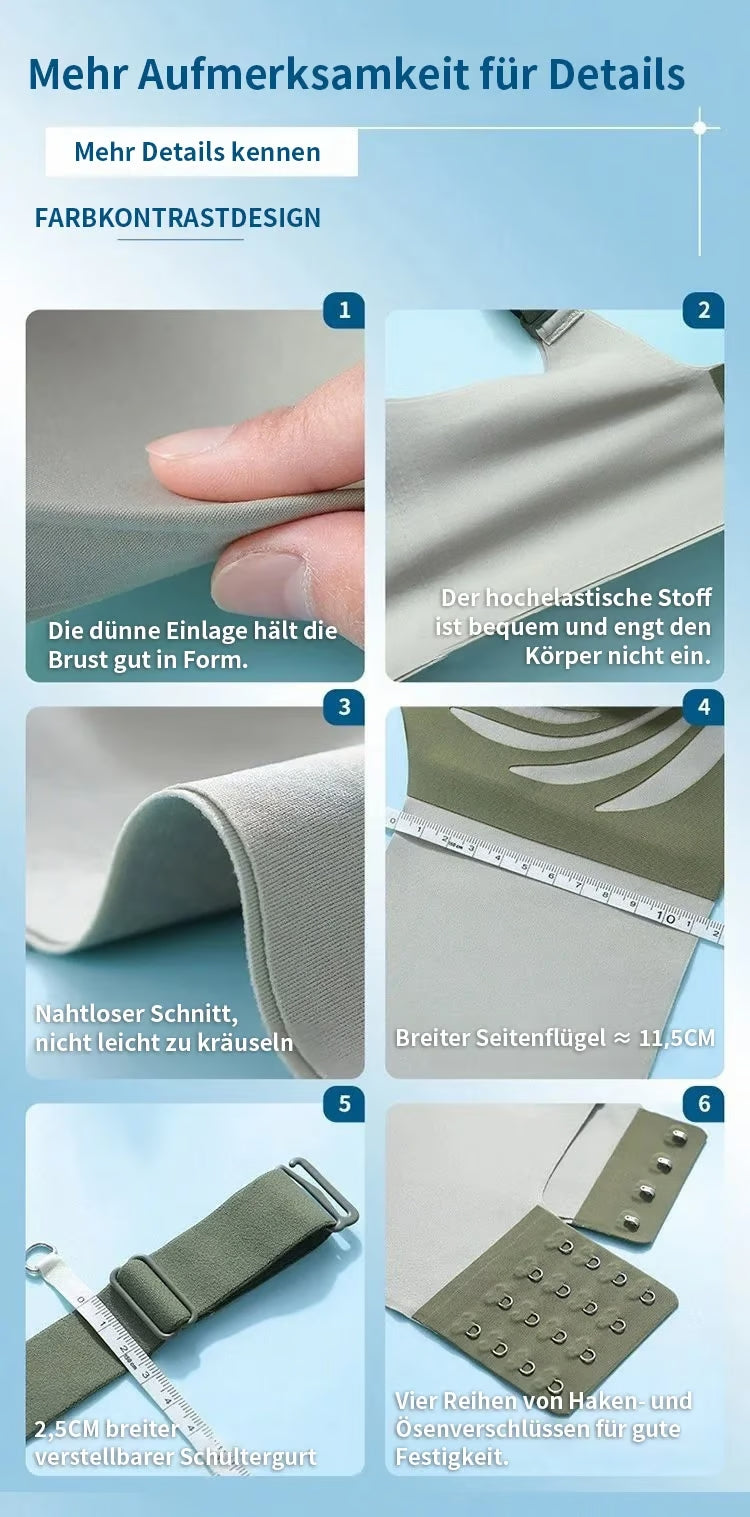 1+1 GRATIS | KomfortPlus Drahtlos-BH | Ganztägiger Komfort und nahtlose Unterstützung!