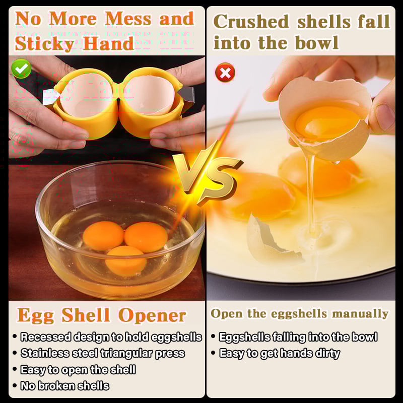 1+2 GRATIS | EggMaster™ | Einfacher Eieröffner
