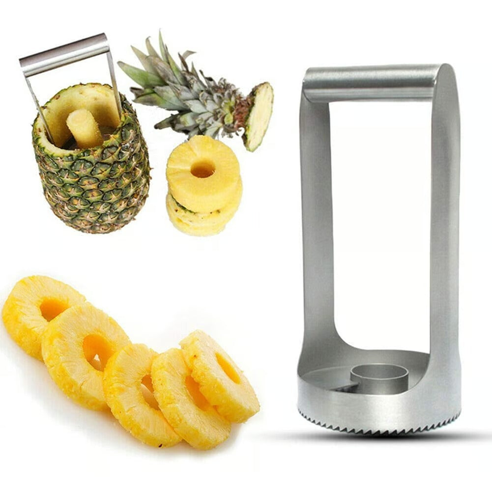 FruitSpiral | Müheloser Edelstahl-Ananasschneider für schnelles und sauberes Schneiden