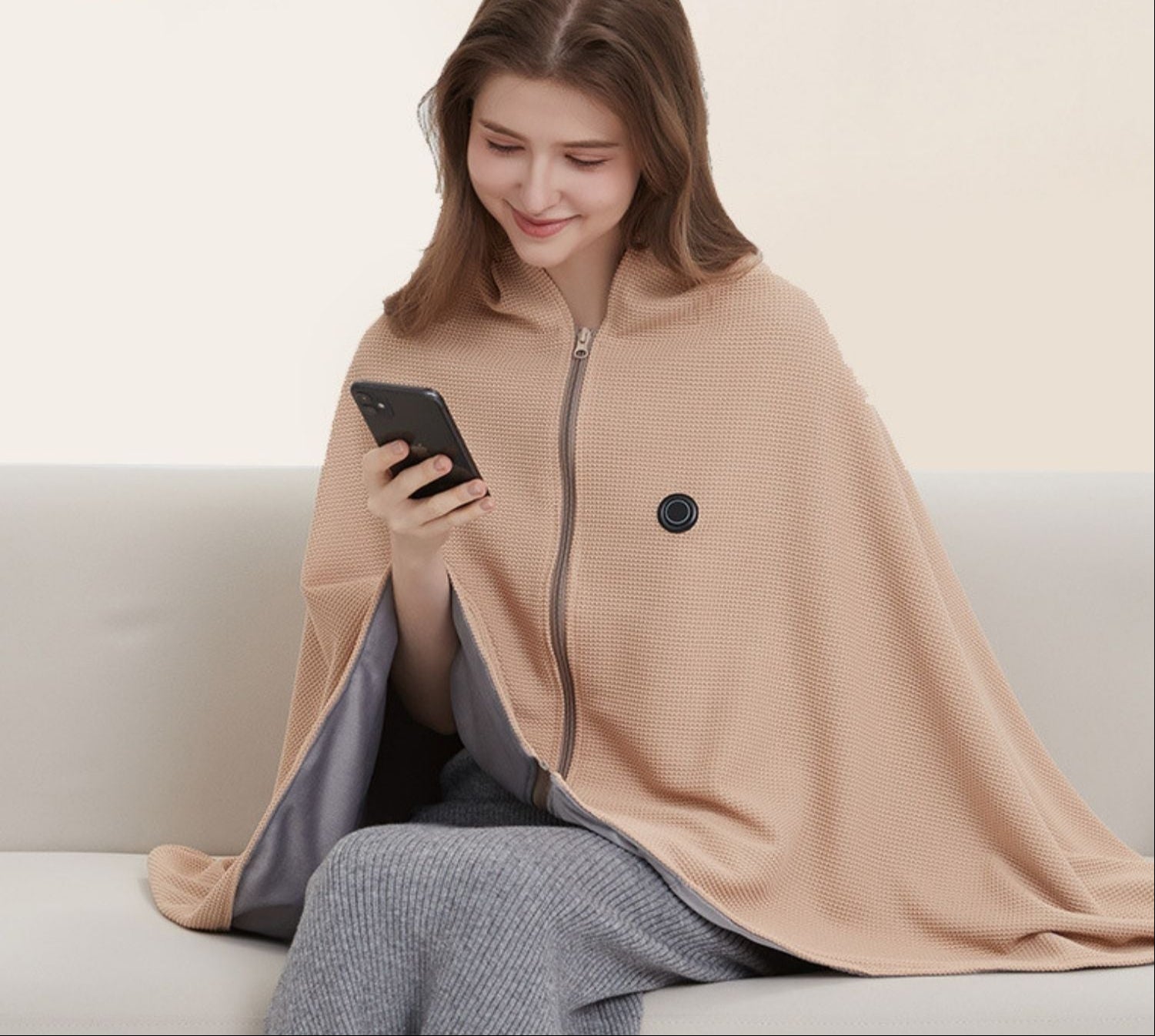 ThermoScarf | USB Electric Scarf, Graphene Heating & Soft [Letzter Tag Rabatt]