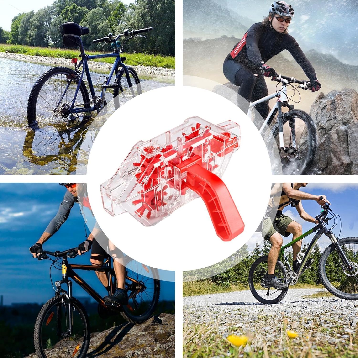 CleanRide™ | Müheloser Fahrradkettenreiniger für sanfte Sommerfahrten