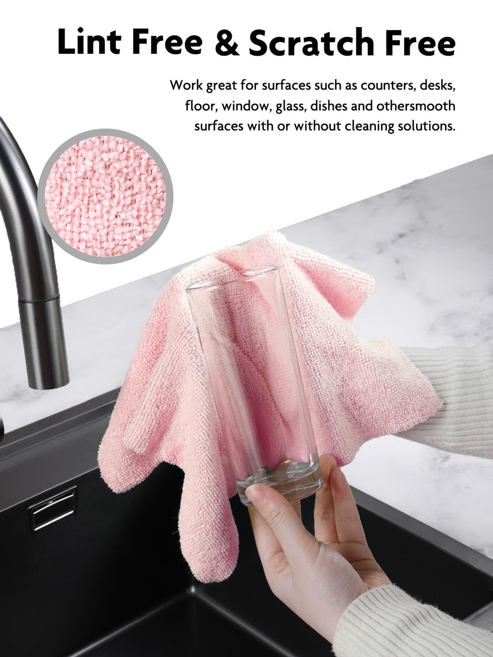 1+1 Gratis | CleanCycle™ | Wiederverwendbare Mikrofasertücher