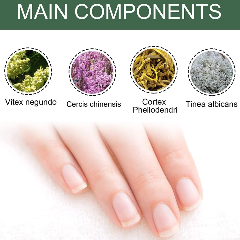 Nagelpilz-Reparaturserum | Heilt, Restauriert & Schützt Beschädigte Nägel