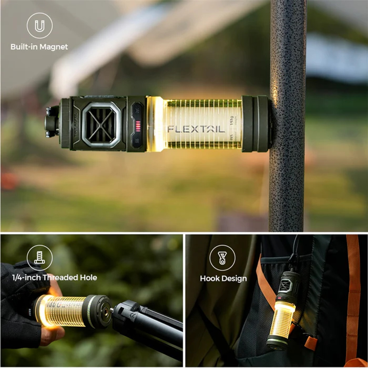 Campalo™ | 2-in-1 Mückenschutz & Licht | Intelligente Outdoor-Verteidigung