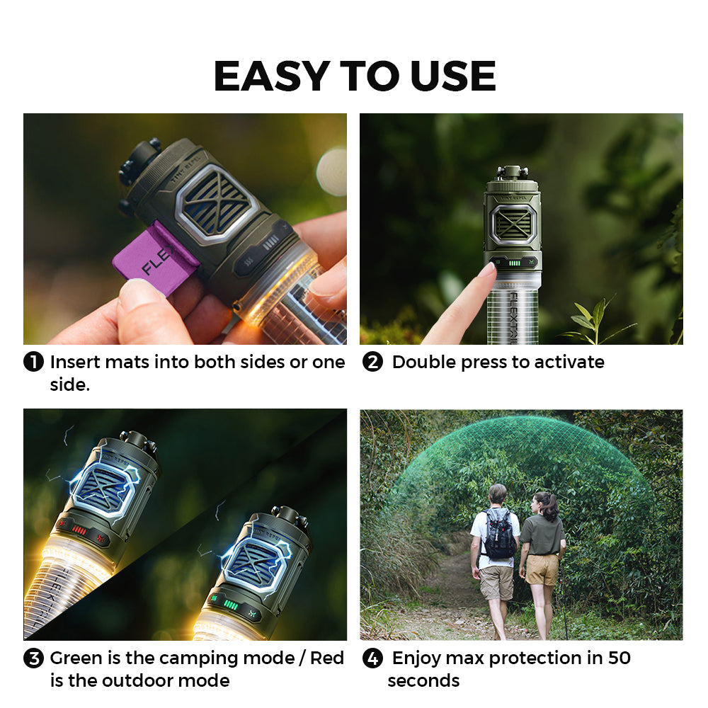 Campalo™ | 2-in-1 Mückenschutz & Licht | Intelligente Outdoor-Verteidigung