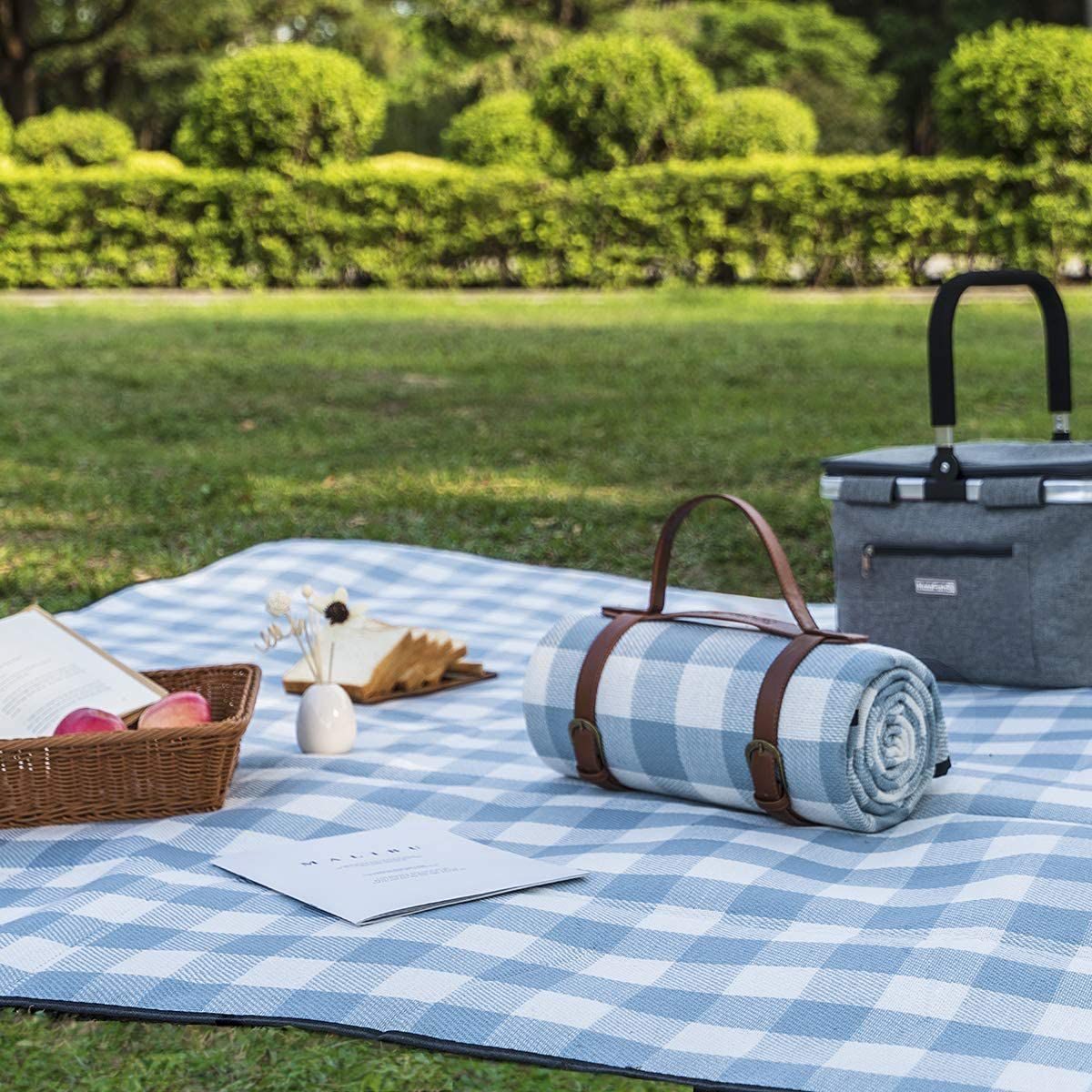 Layora™ | 3-Lagen-Picknickmatte für den Außenbereich | Wasserdicht, Stilvoll und Leicht zu Transportieren