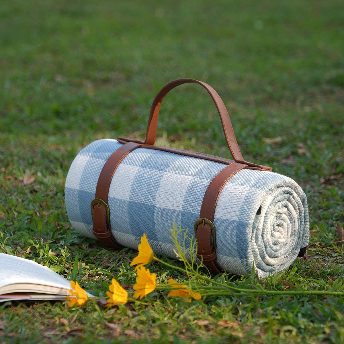 Layora™ | 3-Lagen-Picknickmatte für den Außenbereich | Wasserdicht, Stilvoll und Leicht zu Transportieren