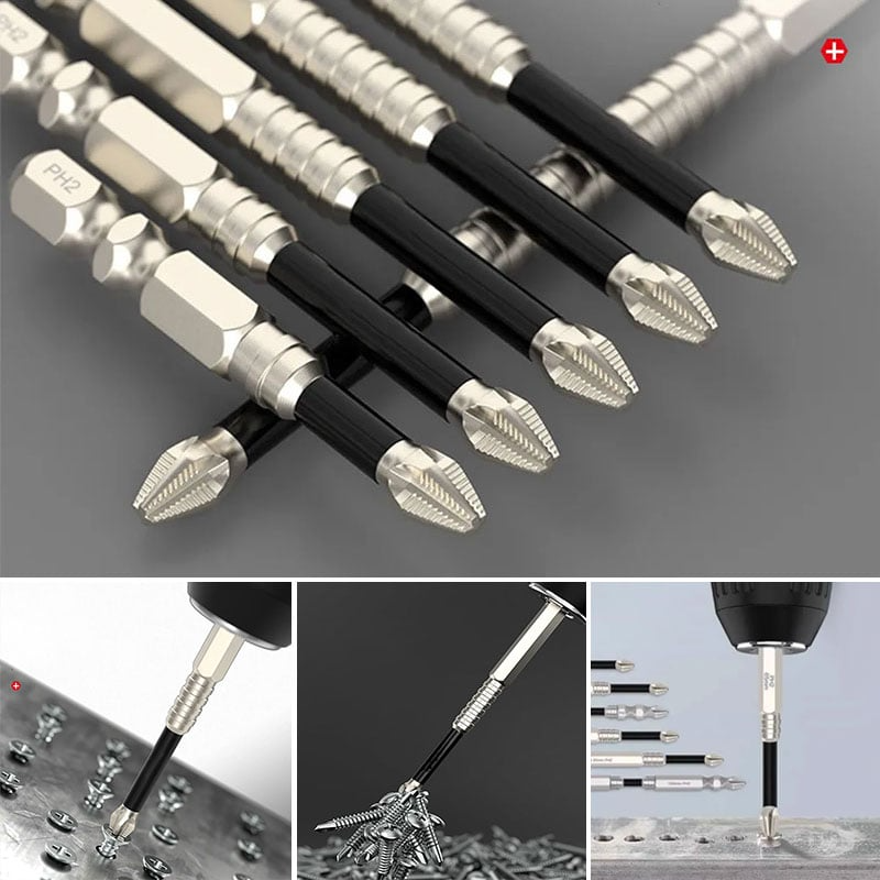 MagProFix™ | Präzisions-Magnet-Schrauberbits | Sicherer Halt, Kein Abrutschen