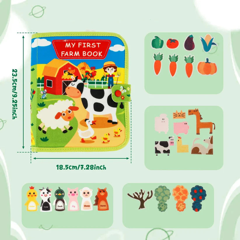 FarmTales™ | Montessori-Farm-Geschichtenbuch | Wo Ihr Kind durch Spaß und Entdeckung lernt