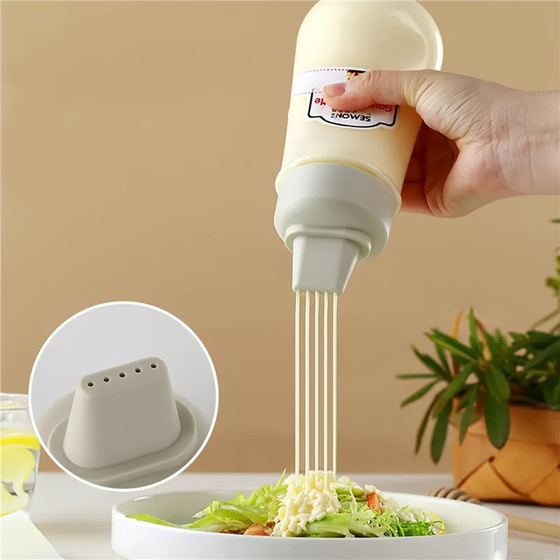 1+1 GRATIS | EinfachSauce | Mehrloch-Soßenflasche – Gleichmäßiges Dosieren leicht gemacht