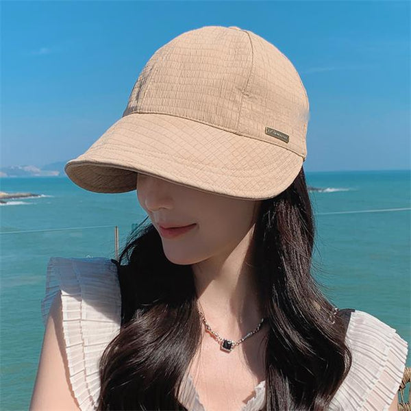 1+1 Gratis | Shadiva™ | Faltbarer Sonnenhut für ein schlankeres Gesicht | Ihr stilvolles Sommer-Essential