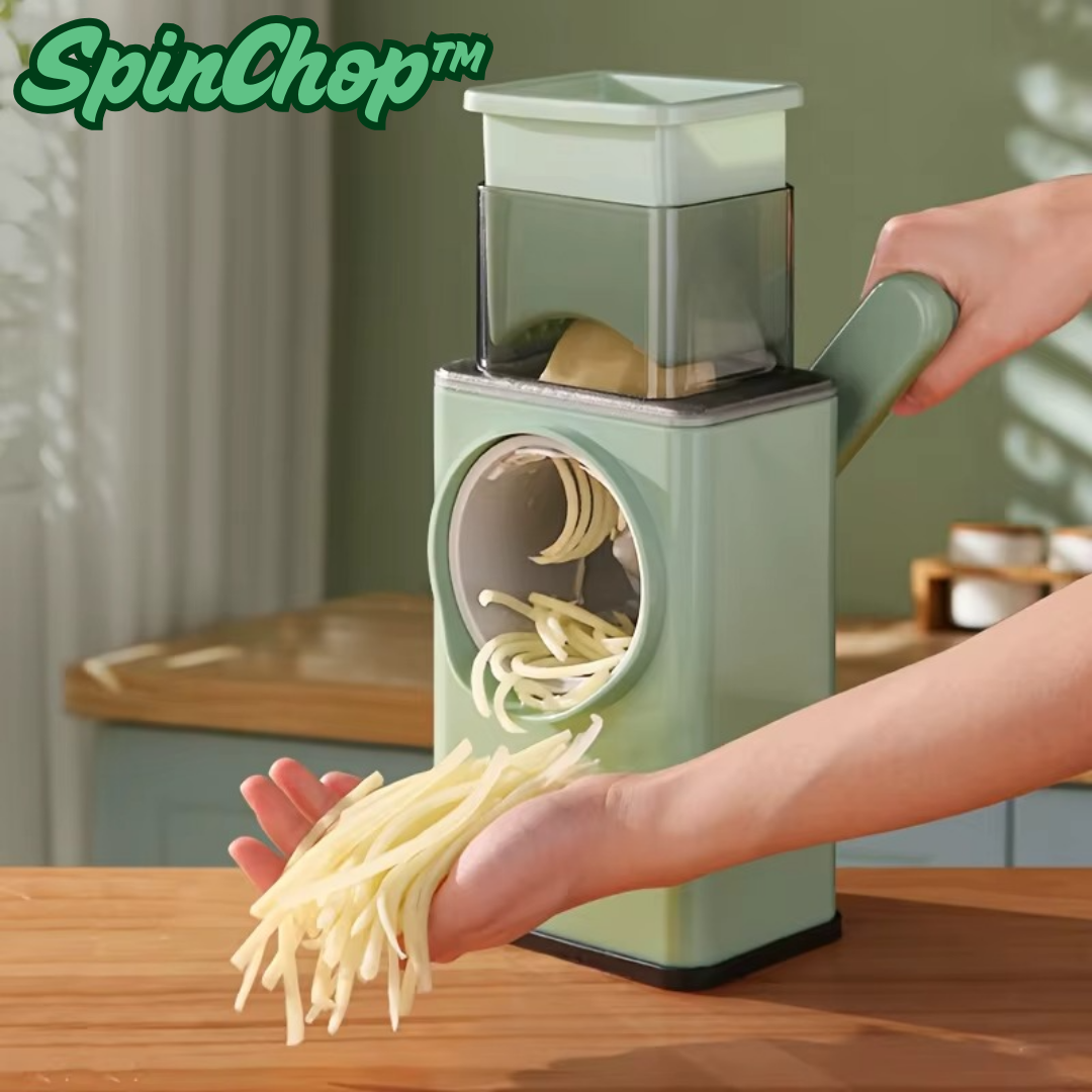 SpinChop™ | Multifunktionaler Rotierschneider