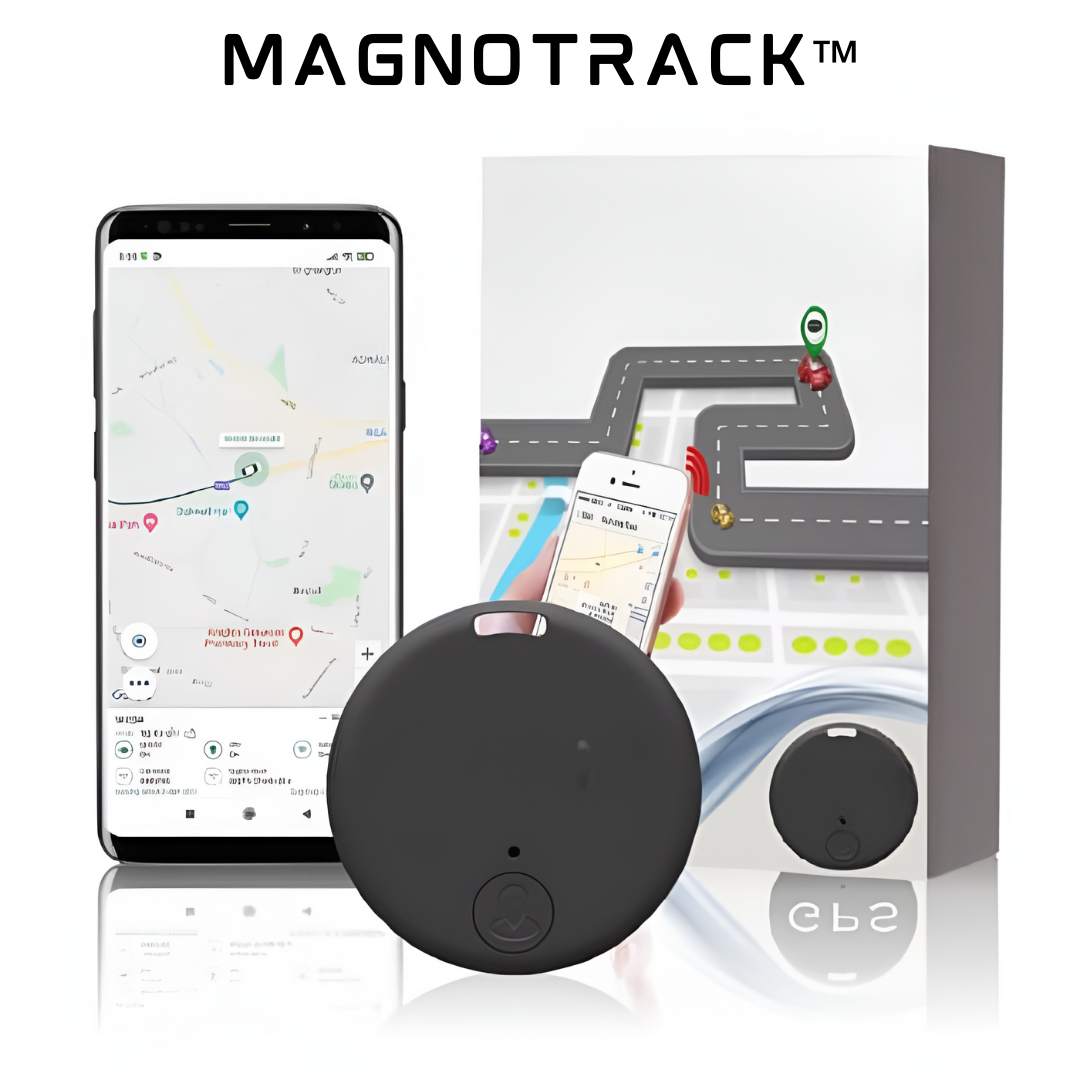 1+1 Gratis | MagnoTrack™ | Magnetischer Mini-GPS-Tracker für zuverlässige Ortung