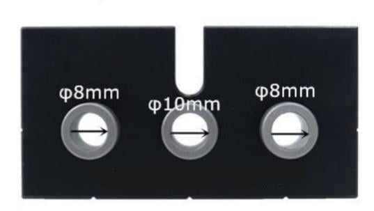 FlexiPunch | 3 in 1 Einstellbare Holzbearbeitung Bohren Locator Stanzer Werkzeuge