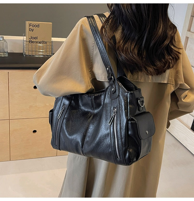 LuxeCarry™ | Leder-Tragetasche