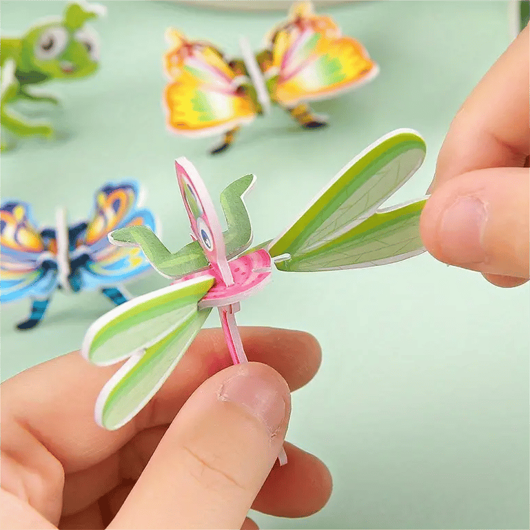 ImagiBuild™ | 3D Lernpuzzle-Set für Kinder (10er-Pack)