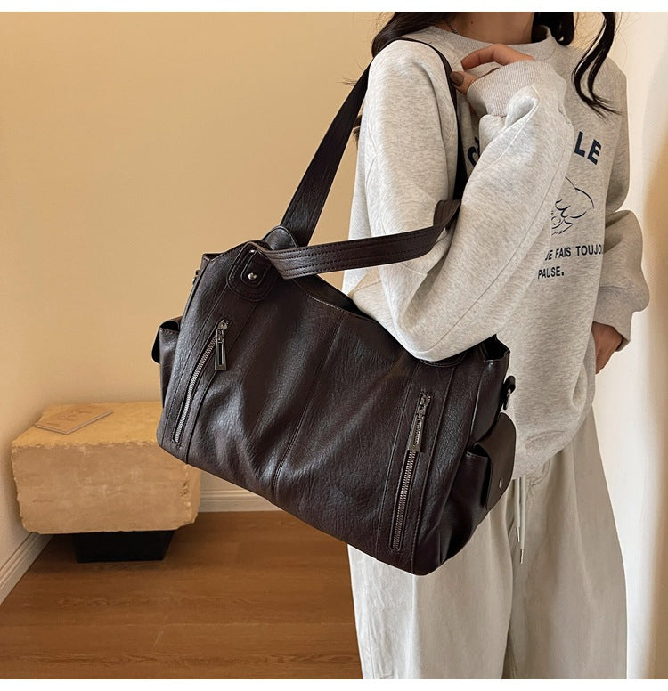 LuxeCarry™ | Leder-Tragetasche