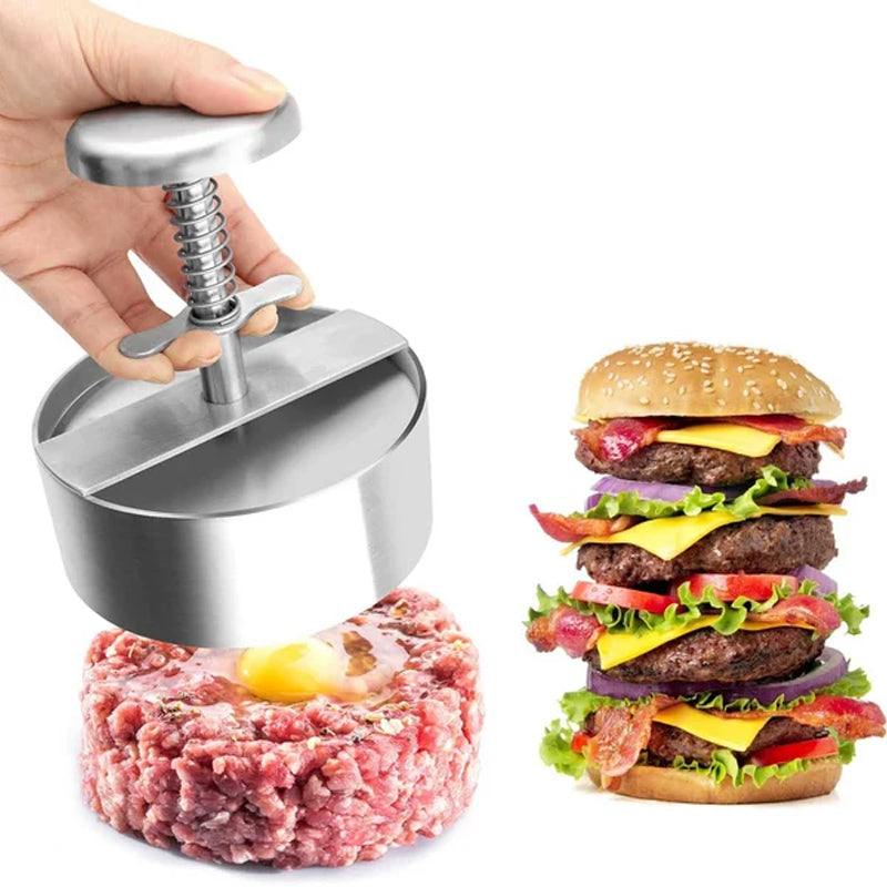 GrillMasterPro™ | Bereiten Sie schnell und einfach einen perfekt geformten, saftigen Burger zu