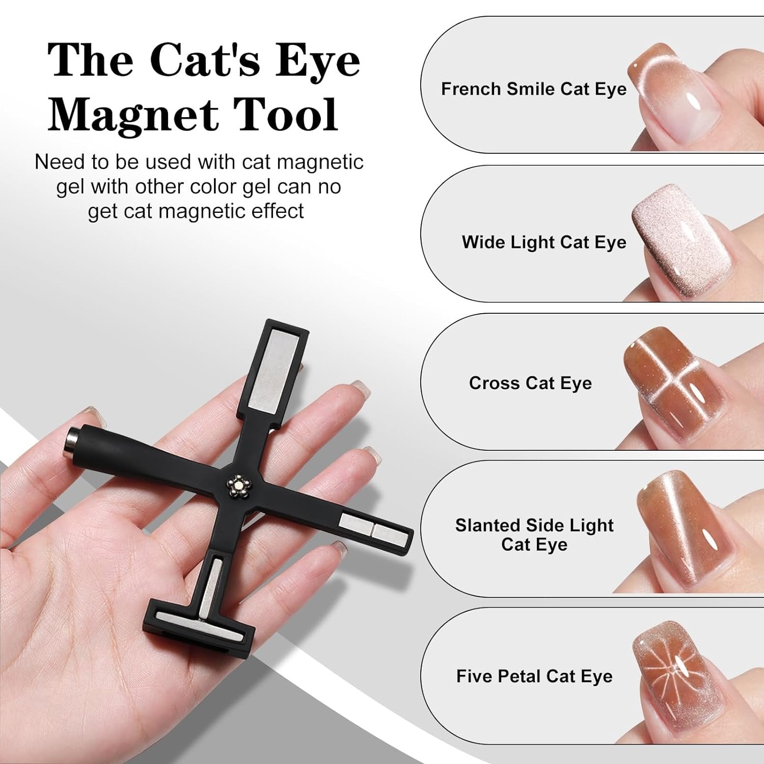 Magneye™ | 5-in-1 Eleganter Katzenaugene-Magnet