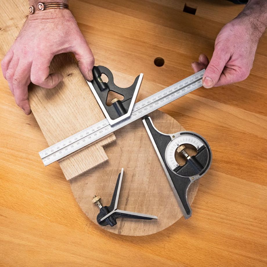 AdjustiRuler | Multifunktionale Kombination aus beweglichem Winkellineal-Set