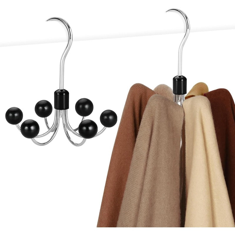 1+2 GRATIS | ClosetMaster™ | 360° drehbarer Hoodie- und Taschenorganizer