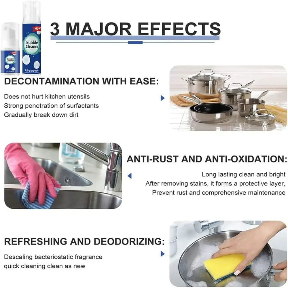1+1 Gratis | FoamCleaner™ | Fett mühelos entfernen für ein strahlendes Zuhause