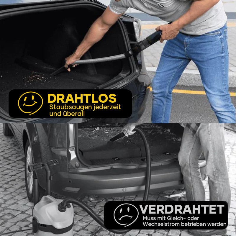 DustJet V8™ | Power in der Hand, Sauberkeit im Griff!