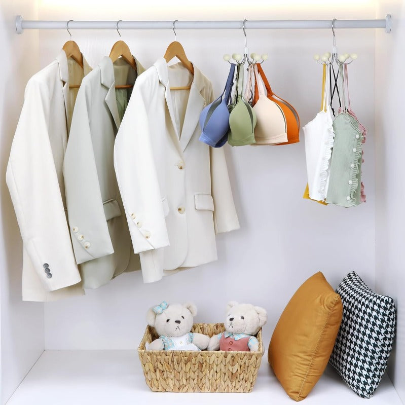 1+2 GRATIS | ClosetMaster™ | 360° drehbarer Hoodie- und Taschenorganizer