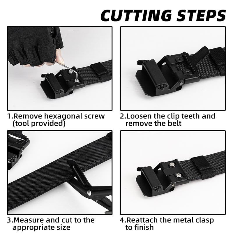 50% Rabatt | FlexFit™ | Automatischer Stretch-Nylongürtel