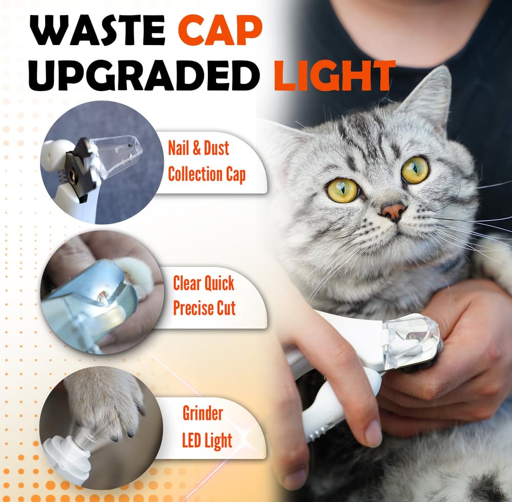 50% Rabatt | PetNail™ |  Professioneller Nagelschleifer für Hunde & Katzen für sichere Pflege