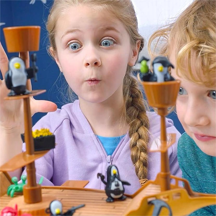 PiratePenguins™ | Piraten-Balance-Spiel – Spaß für 2–4 Spieler